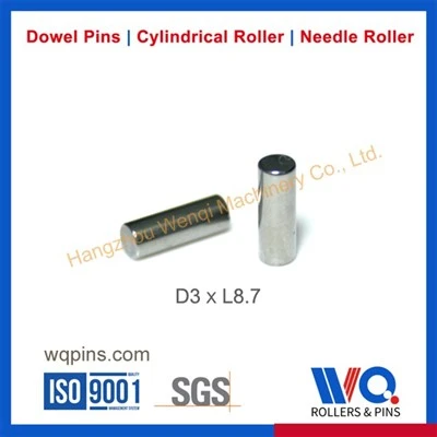 3mm Parallel Dowel Pins